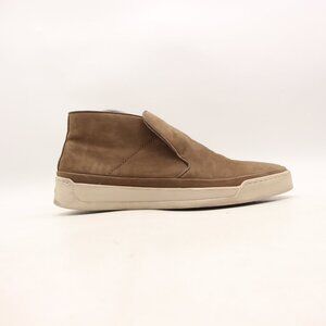 John Varvatos Star USA Remy Men's Size 9 M Brown Leather Slip-on Sneaker Boot